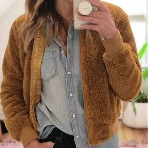 J. Crew Factory Teddy Bear Jacket